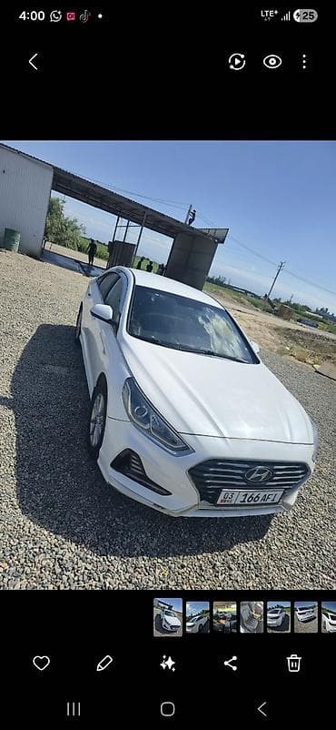 hundai: Hyundai Sonata: 2018 г., 2 л, Автомат, Бензин, Седан — 4