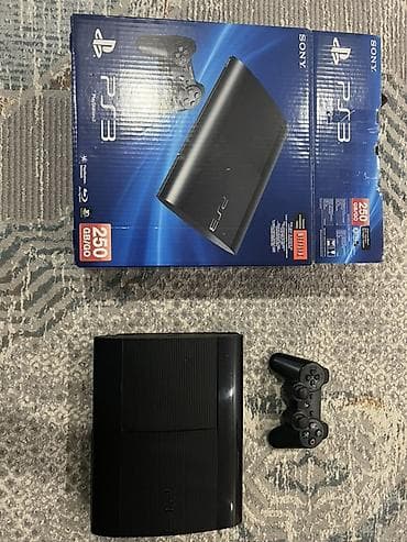 сони плейстейшен 4 бу: Sony PlayStation 3 Super Slim 250 ГБ (CECH-4xxx). Цвет — — 1