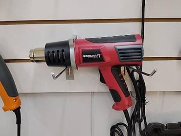 Электроинструменты: Термовоздуходувка (строительный фен) WORCRAFT. - Мощный сетевой — 1