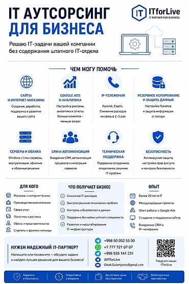 натижной ош: Веб-сайттар | Иштеп чыгаруу — 1