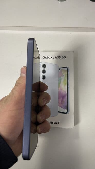 samsung galaxy tab s3: Samsung Galaxy A35, Новый, 128 ГБ, цвет - Белый — 3