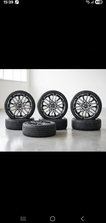 ремонт зеркал авто: Колеса в сборе 225 / 40 / R 19, Лето, Б/у, Комплект, Легковые, Литые, отверстий - 4 — 1