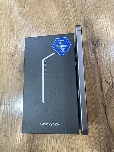 iphone xar: Samsung Galaxy S25, Новый, 256 ГБ, цвет - Серый, 1 SIM, eSIM — 2