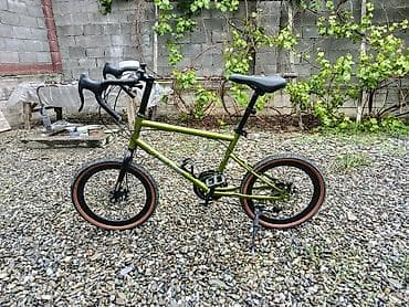 фикс корвел: Городской мини-велосипед с дорожным рулём (drop-bar), 20-дюймовыми — 4