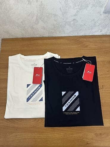 защитные шорты: Футболки Xtep Athletic Training Доставка по всему КР🇰🇬 - Модель — 3