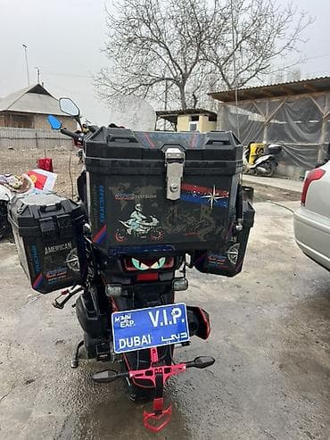 мото эндура: Скутер/туринг-проект с расширенным тюнингом и экспедиционным обвесом — 8