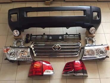 запчасти ленд ровер фрилендер 2: Накладка на бампер Задний Toyota, Новый, Аналог — 1