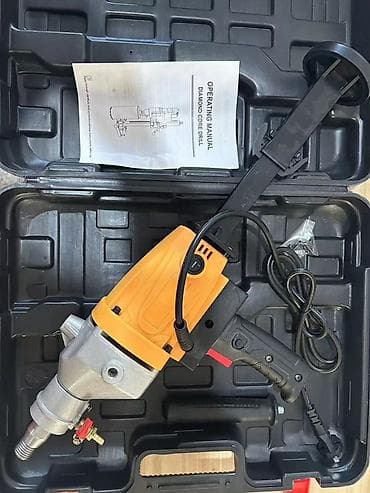 Алмазная коронковая дрель (Diamond Core Drill) в комплекте Описание
