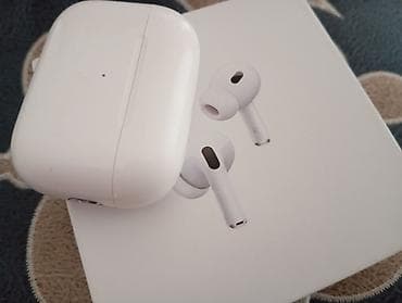 Наушники: Наушники-вкладыши AirPods Pro (белые) с зарядным кейсом. Основные — 3