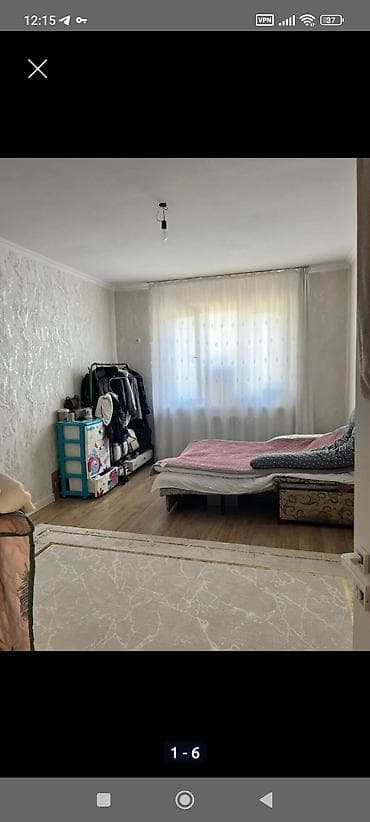 2 room flat: 1 комната, Собственник, Без подселения, Без мебели — 1