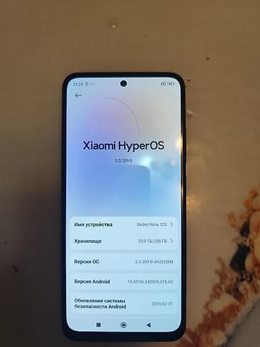 samsung a2: Redmi, Redmi Note 12S, 256 ГБ, цвет - Черный — 1