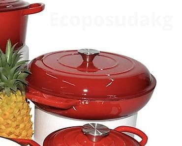 электрическая кастрюля: Продам чугунную жаровню с крышкой. Пользовались редко. Отлично держит — 3