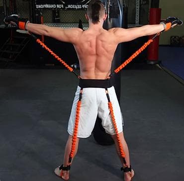 Эспандерная система для отработки ударов и общей физподготовки — 1