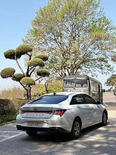 Транспорт: Hyundai Avante: 2020 г., 1.6 л, Автомат, Бензин, Седан — 9