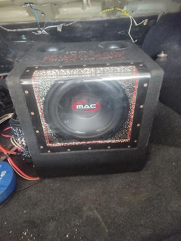 авто блютуз: Сабвуфер MAC Audio MPX-12 SP в корпусе + усилитель - Корпусный — 1