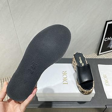 обувь балетки: Босоножки, 40, 40.5, 41, Dior, Новый, цвет - Черный, Самовывоз, Платная доставка — 3