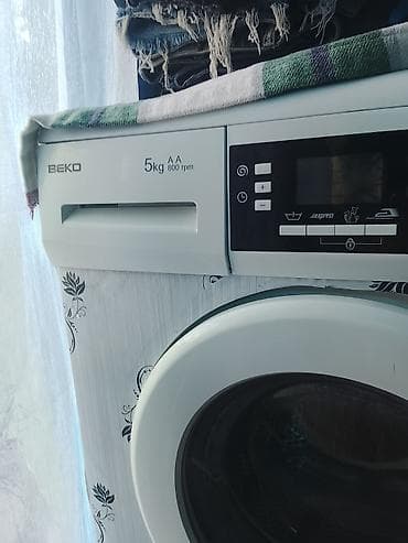 Стиральная машина BEKO, работает все,мотор компьютер. Но подшибник на at lalafo.kg Стиральная машина BEKO, работает все,мотор компьютер. Но подшибник на
