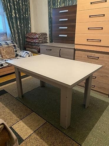 coffee table: Кухонный стол, Прямоугольный, Нераскладной — 1