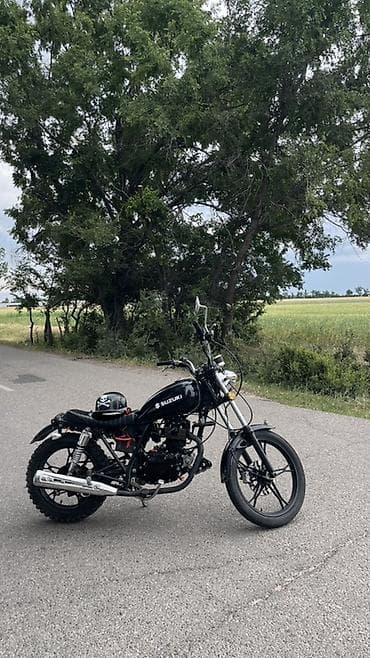 Транспорт: Мотоцикл Suzuki GN125 Обьем двигателя:125 кубов 16 лошадиных сил — 5