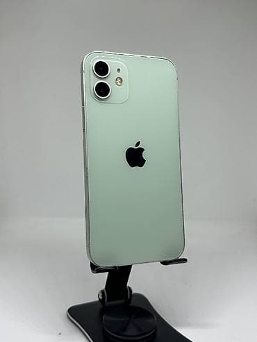 iphone 12 реплика: IPhone 12, Б/у, 128 ГБ, Зеленый, Защитное стекло, Чехол, 73 % — 1