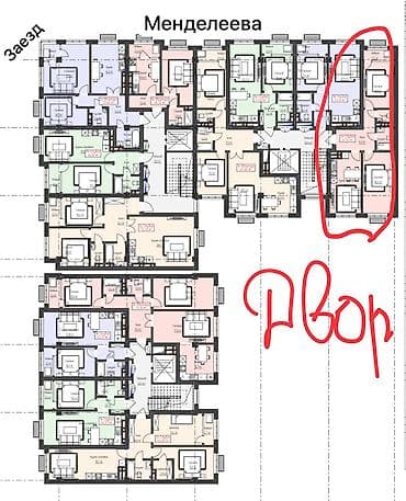 сдаю квартира мадина базар: 1 комната, 40 м², 105 серия, 1 этаж, Косметический ремонт — 2