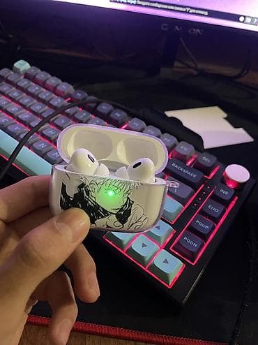 Аудиотехника: Продаю чехол для наушников airpods pro2, с рисунком Gojo Satoru — 3