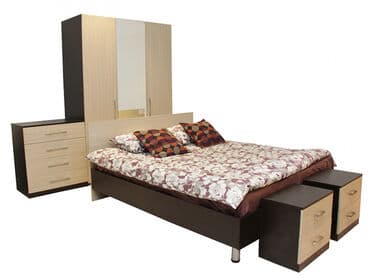 садовая мебель бишкек: Спальный гарнитур "Матильда" в комплект входит: - шкаф 4х створчатый — 1