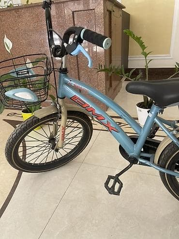 forward apache: Детский велосипед BMX. Цвет: небесно‑голубой с бежевыми крыльями — 2