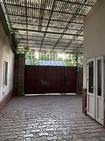 в аренду сто: Дом с закрытым двором и навесом - Въездные распашные ворота из — 2
