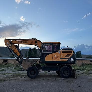 work equip: Экскаватор, Hyundai, Колесный — 2