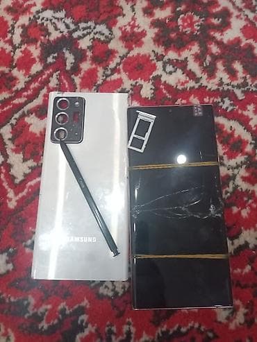 Уюлдук телефондор жана аксессуарлар: Samsung Galaxy Note 20 Ultra, Колдонулган, 256 ГБ, түсү - Кара, 2 SIM — 4