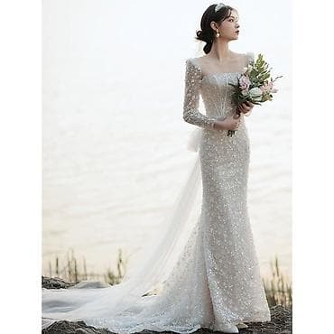 samsung 03: Свадебное платье Century Bride FYY BRIDE - Силуэт: прилегающий — 5