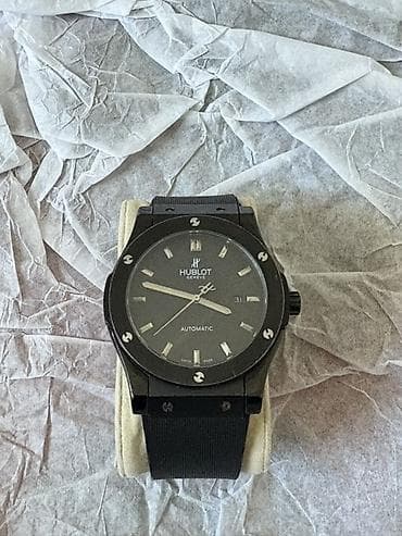 apple watch оригинал: Классические часы часы, Hublot, Швейцария, Мужские, Б/у — 1