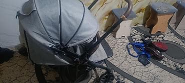 старый коляска: Прогулочная коляска-трость/книжка, серый меланж. Особенности: - — 2