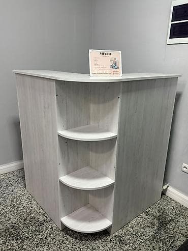 офисные перегородки: Комплект офисной мебели, ДСП, цвет - Белый — 3