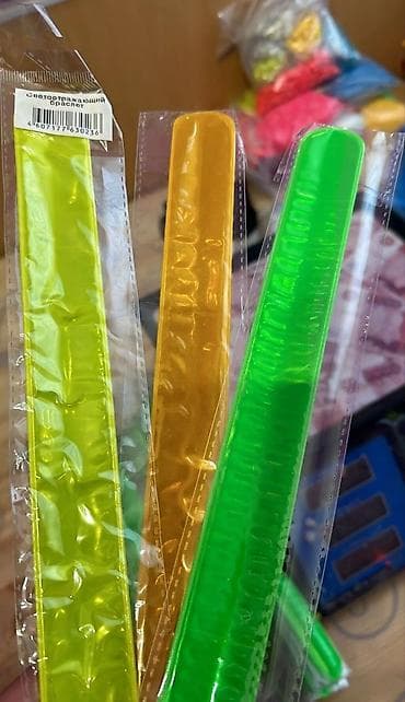 off white: Светоотражающие браслеты-ленты (slap-bracelet) - Назначение — 2