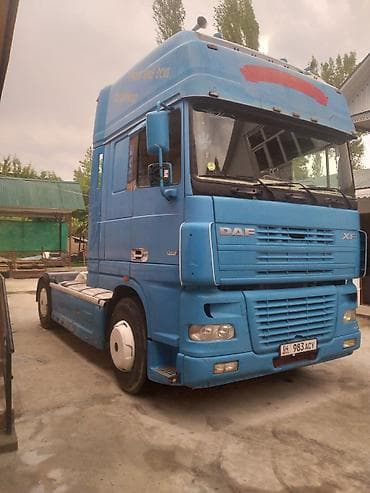 задний бампер на рекс: Тягач, DAF, 2005 г., Шторный — 4