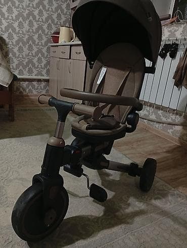 Велосипеды: Детский трёхколёсный велосипед-трансформер KIDILO с родительской — 2