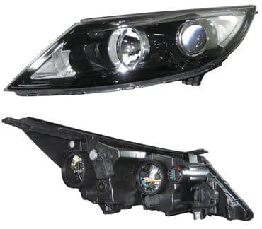 Передняя левая фара Kia 2011 г., Новый, Аналог