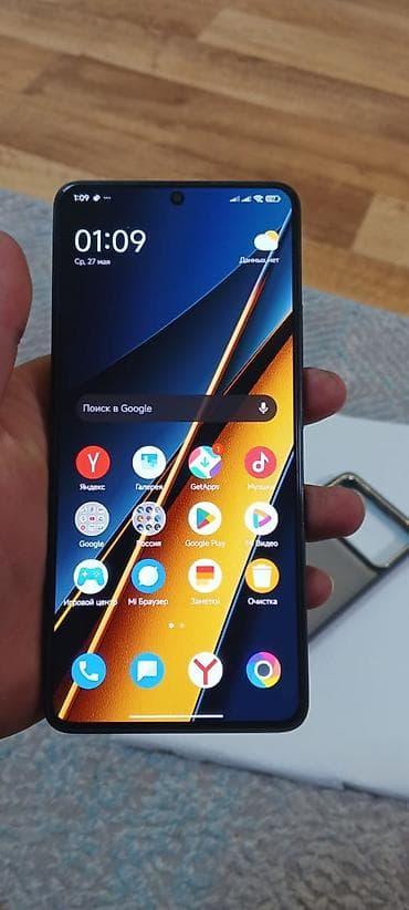 redmi 11 pro: Poco X6 Pro 5G, Б/у, 256 ГБ, цвет - Черный, 2 SIM — 4