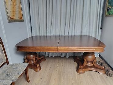 Вешалки: Стол и стул для зала, цвет - Коричневый — 6