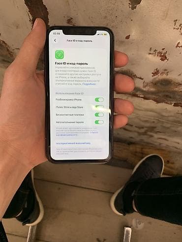 tecno телефон: IPhone 11, Новый, 128 ГБ, Черный, Защитное стекло, 75 % — 6