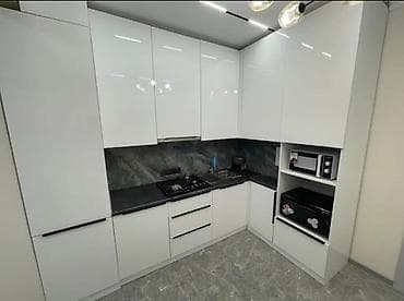 2 bedroom: 2 комнаты, Верхний Джал Агентство недвижимости, Без животных, от 1 года, С мебелью полностью — 3