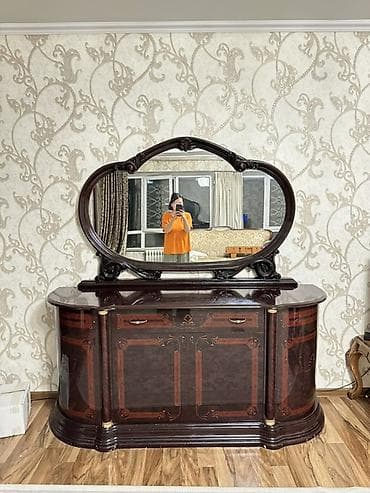 Гарнитур для зала, Комод, Дерево, Самовывоз, цвет - Коричневый