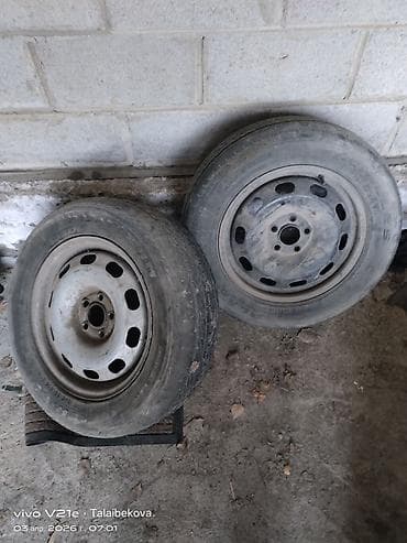 саласки виш: Колеса в сборе R 15, Зима, Пара, Легковые, Железные — 1