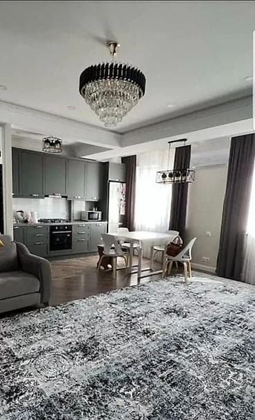 6 микрорайон квартиры: 3 комнаты, 71 м², Элитка, 2 этаж, Евроремонт — 3