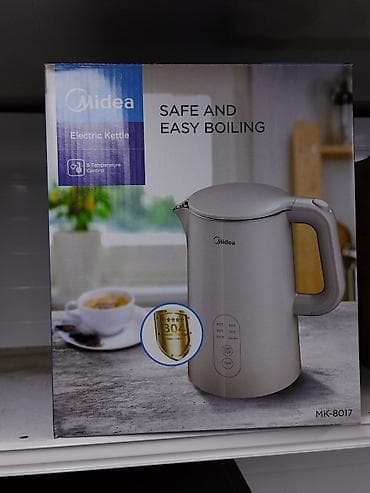 sharp r3: Электрический чайник Midea MK-8017 - Управление температурой: 5 — 1