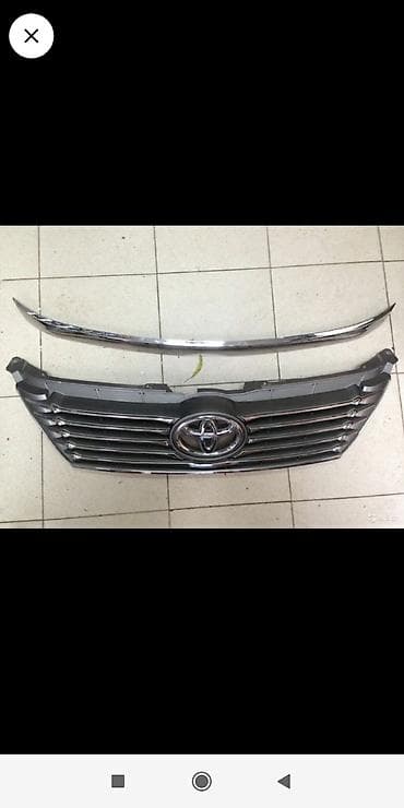 Продаю решетку радиатора камри 50 россия
Решетки туманок хром пара