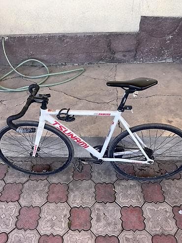 Шоссейный велосипед, Tsunami, Рама L (172 - 185 см), Б/у