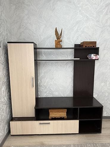 тумбычка: Продаю Гостиная стенка/ТВ-тумба с шкафчиком и открытыми полками Цена — 2